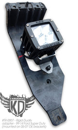 KD Fabworks 1999-2016 Ford Super Duty F-250/F-350 RIGID D-SERIES Adapter Bracket