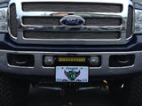 KD Fabworks 2005-2007 Ford Super Duty F-250/F-350/Excursion Bumper bracket for 10" LED Light Bar
