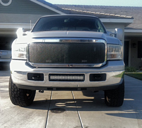 KD Fabworks 2005-2007 Ford Super Duty F-250/F-350/Excursion Bumper Brackets for 20" LED light bars