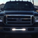 KD Fabworks 2005-2007 Ford Super Duty F-250/F-350/Excursion Bumper Brackets for 20" LED light bars
