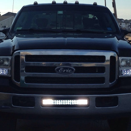 KD Fabworks 2005-2007 Ford Super Duty F-250/F-350/Excursion Bumper Brackets for 20" LED light bars