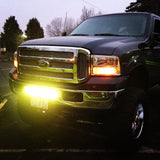 KD Fabworks 2005-2007 Ford Super Duty F-250/F-350/Excursion Bumper Brackets for 20" LED light bars