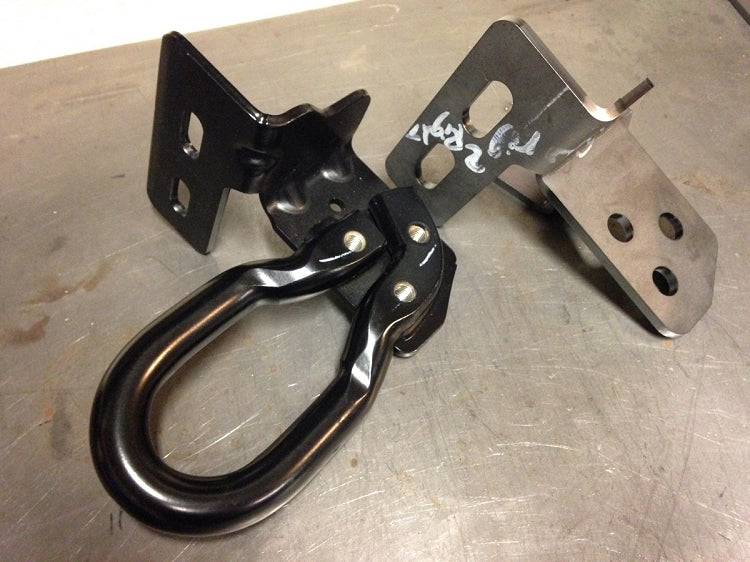 KD Fabworks 2011-2016 Ford Super Duty F-250/F-350 Tow Hook Eliminator Brackets