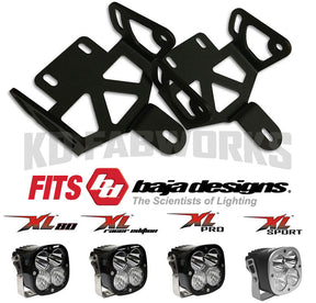KD Fabworks 2011-2016 Ford Super Duty F-250/F-350 BAJA DESIGNS XL adapters