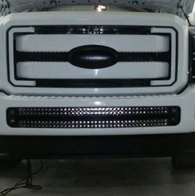 KD Fabworks 2011-2016 Ford Super Duty F-250/F-350 Bumper Brackets for DUAL Rigid RDS 40" LED light bars