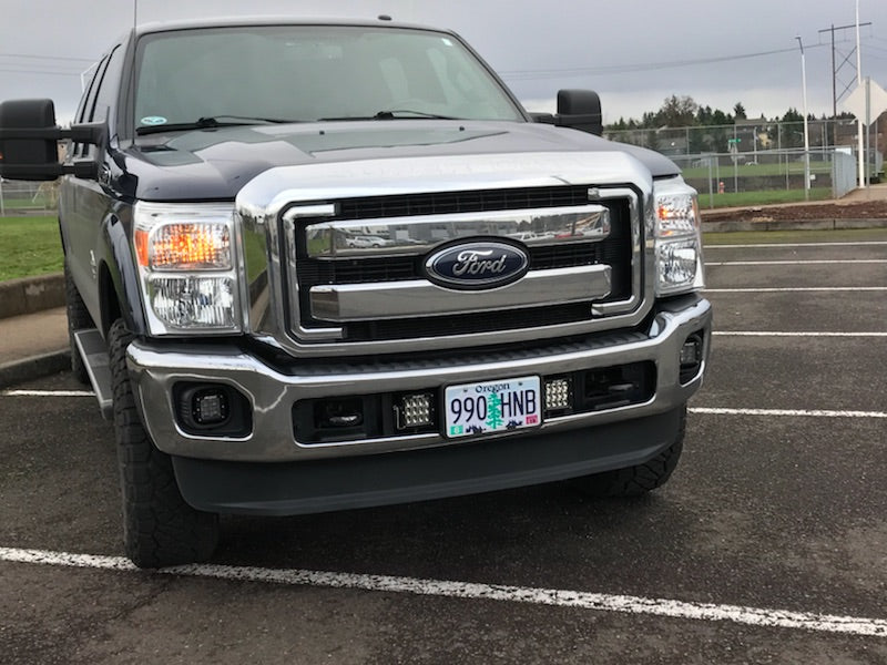 KD Fabworks 2011-2016 Ford Super Duty F-250/F-350 Multi Mount Light Kit