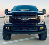 KD Fabworks 2017-2019 Ford Super Duty F-250/F-350 Dual Rigid D-Series/Baja Design Squadron Mounts