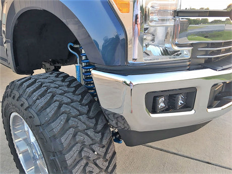 KD Fabworks 2017-2019 Ford Super Duty F-250/F-350 Dual Rigid D-Series/Baja Design Squadron Mounts