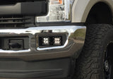 KD Fabworks 2017-2019 Ford Super Duty F-250/F-350 Dual Rigid D-Series/Baja Design Squadron Mounts
