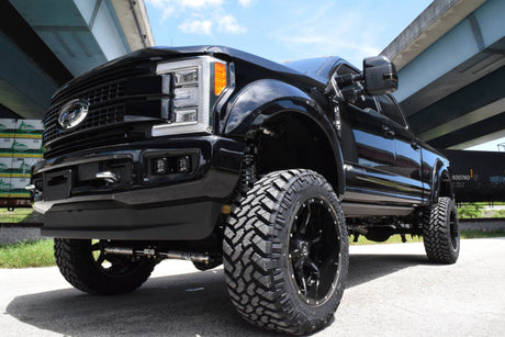 KD Fabworks 2017-2019 Ford Super Duty F-250/F-350 Dual Rigid D-Series/Baja Design Squadron Mounts