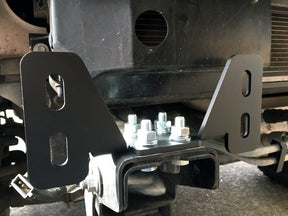 KD Fabworks 2017+ Ford Super Duty F-250/F-350 Tow Hook Eliminator Brackets