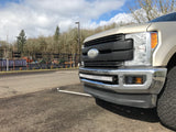 KD Fabworks 2017-2022 Ford Super Duty F-250/F-350 Bumper Brackets for curved 40"-42” LED light bars