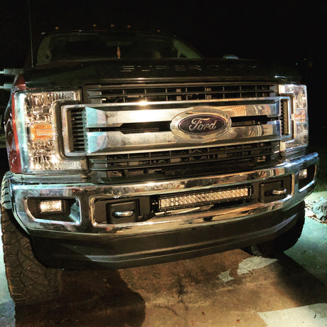 KD Fabworks 2017-2019 Ford Super Duty F-250/F-350 20" Bumper Brackets