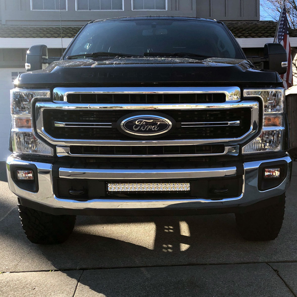KD Fabworks 2020-2025 Ford Super Duty F-250/F-350 20" Bumper Brackets