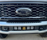 KD Fabworks 2020-2025 Ford Super Duty F-250/F-350 Multi-Mount Light Bumper Mount