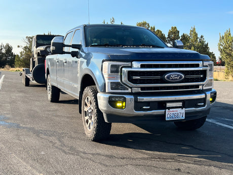KD Fabworks 2020-2022 Ford Super Duty F-250/F-350 10" Light Bumper Mount