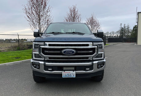 KD Fabworks 2020-2022 Ford Super Duty F-250/F-350 Dual Light Mount WITH OEM LED Foglights FOR RIGID