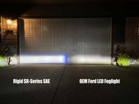 KD Fabworks 2020-2022 Ford Super Duty F-250/F-350 Rigid Industries SR Series Mount For OEM LED foglights