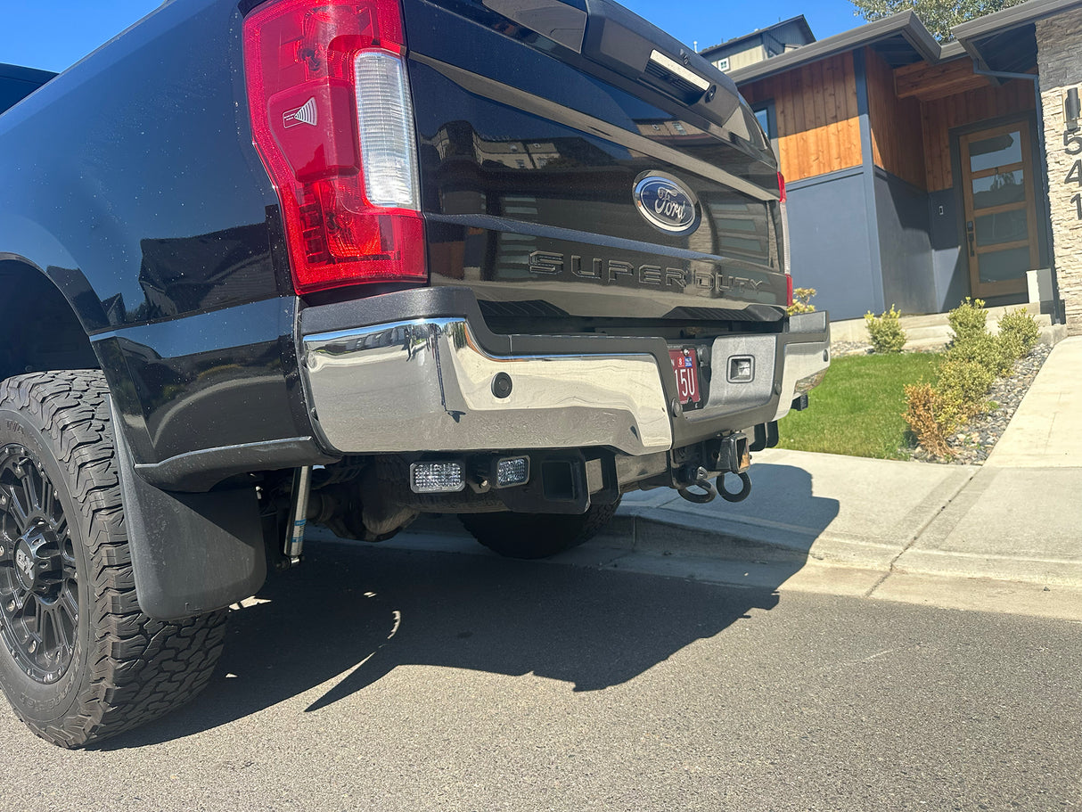 KD Fabworks 2017-2025 Ford Super Duty F-250/F-350 DUAL Back-Up Light Mounts