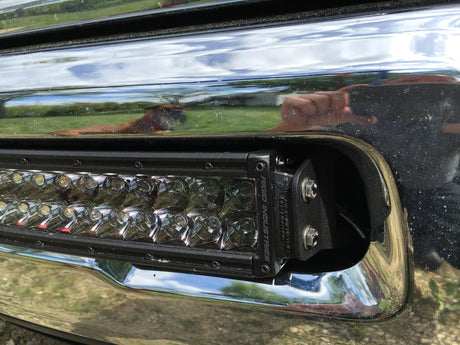 KD Fabworks 10-16 2500/3500 40" RIGID RDS Light Bar Bumper Brackets