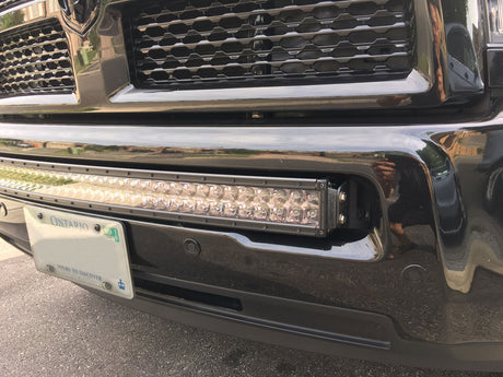 KD Fabworks 10-16 2500/3500 40" RIGID RDS Light Bar Bumper Brackets
