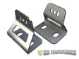 KD Fabworks 10-16 2500/3500 40" Curved Import Bar Brackets