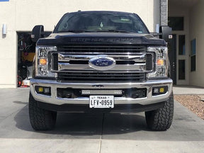 KD Fabworks 2017-2019 Ford Super Duty F-250/F-350 License Plate Mount Low version
