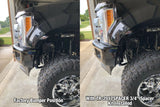 KD Fabworks 2017-2025 Ford Super Duty F-250/F-350 3/4'' Front Bumper Spacer kit
