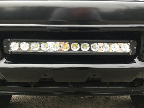 KD Fabworks 1999.5-2004 Ford Super Duty F-250/F-350/Excursion Bumper Brackets for 20" LED light bar
