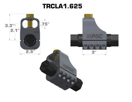 Tie Rod Clamp – Double Shear Billet Aluminum
