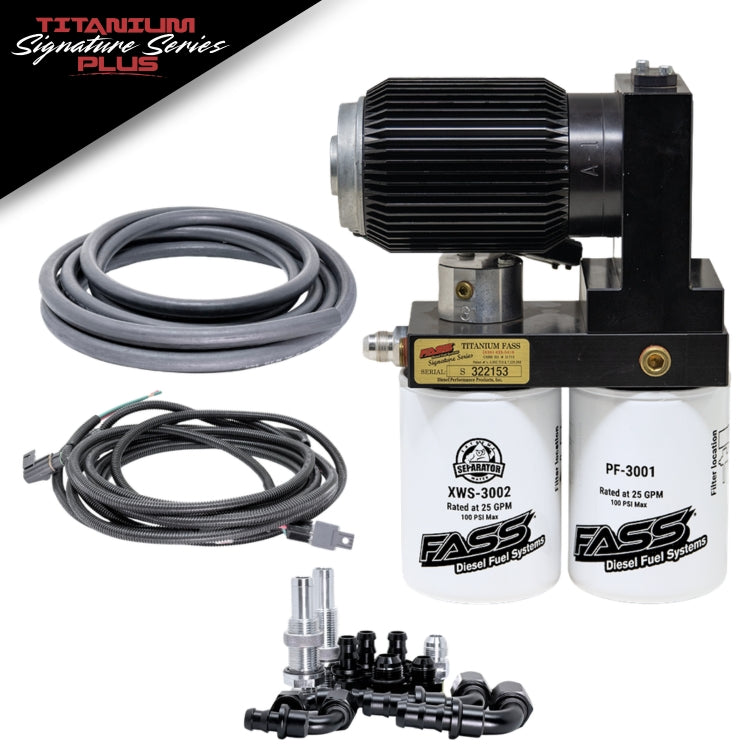 FASS - Titanium Signature Series Plus Diesel Fuel Pump 100GPH (Stock-600hp) GM 6.5L TURBO DIESEL 1992-2000