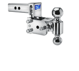 BW Tow & Stow Adjustable Ball Mount - Standard 2" Shank