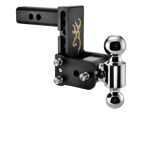 BW Tow & Stow Adjustable Ball Mount - Standard 2" Shank