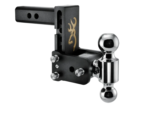 BW Tow & Stow Adjustable Ball Mount - Standard 2" Shank