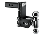 BW Tow & Stow Adjustable Ball Mount - Standard 2" Shank