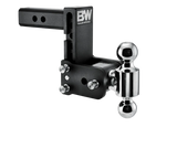 BW Tow & Stow Adjustable Ball Mount - Standard 2" Shank