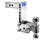 BW Tow & Stow Adjustable Ball Mount - Standard 2" Shank