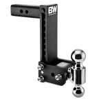 BW Tow & Stow Adjustable Ball Mount - Standard 2" Shank