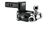 BW Tow & Stow Adjustable Ball Mount - Standard 2" Shank