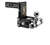 BW Tow & Stow Adjustable Ball Mount - Standard 2" Shank