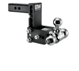 BW Tow & Stow Adjustable Ball Mount - Standard 2" Shank