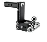 BW Tow & Stow Adjustable Ball Mount - Standard 2" Shank