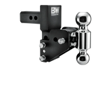 BW Tow & Stow Adjustable Ball Mount - GM MultiPro/ MultiFlex 2" Shank