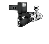 BW Tow & Stow Adjustable Ball Mount - GM MultiPro/ MultiFlex 2" Shank