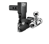 BW Tow & Stow Adjustable Ball Mount - GM MultiPro/ MultiFlex 2" Shank