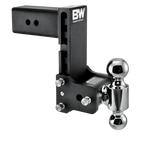 BW Tow & Stow Adjustable Ball Mount - Standard 3" Shank
