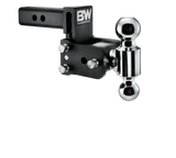 BW Tow & Stow Adjustable Ball Mount - Standard 2" Shank