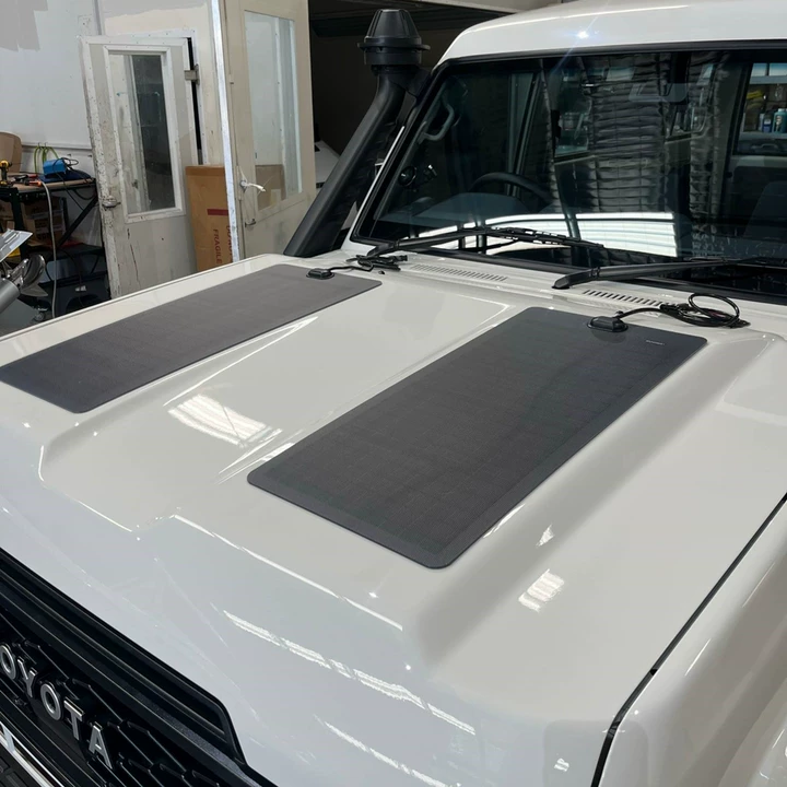 Toyota Land Cruiser 79 Series GDJ(2024-Present) Lensun 90W Bonnet Solar Panel