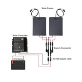 Toyota-Land-Crusier-bj45-Lensun-70W-Bonnet-Solar-Panel-2