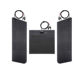 Toyota 4Runner 4th&5th Gen (2003-2022) with Scoop Lensun 80W Hood Flexible Solar Panel-5
